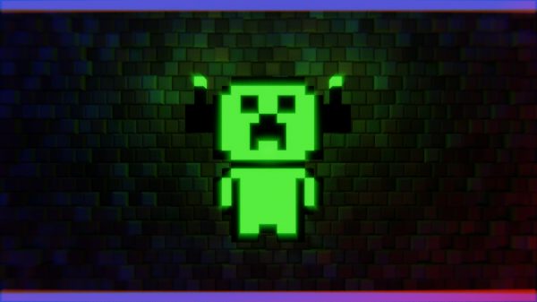 Minecraft, Minecraft Dungeons, creeper Video Games 4K
