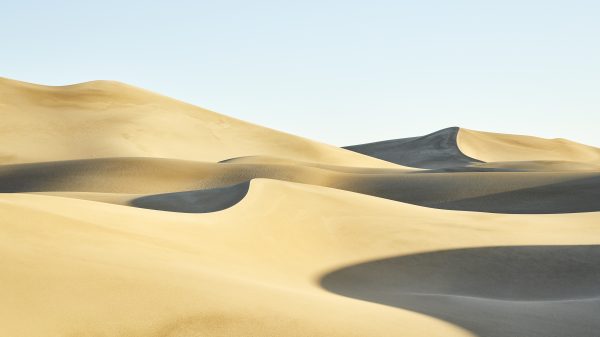 Nature, desert, dunes Geek 4K