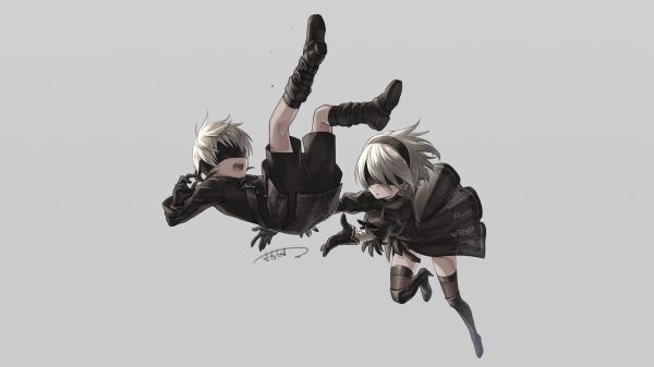 Nier: Automata, 9S (Nier: Automata), 2B (Nier: Automata) Gaming 4K