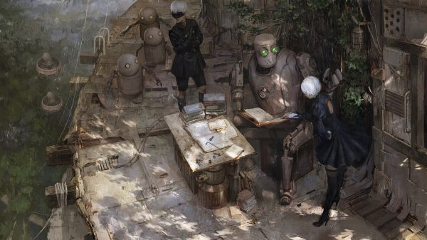 Nier: Automata, 9S (Nier: Automata), 2B (Nier: Automata) Gaming 4K
