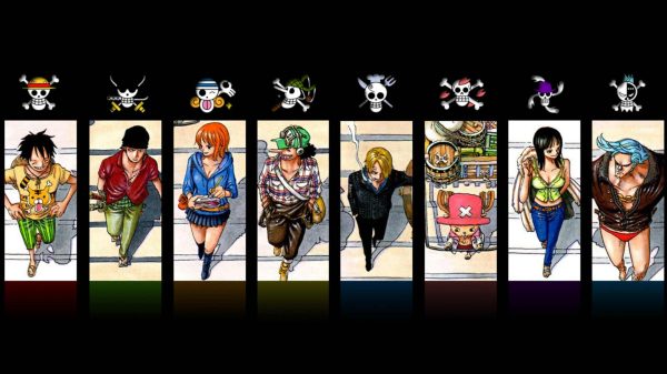 Panels, collage, anime boys Anime Girls 4K