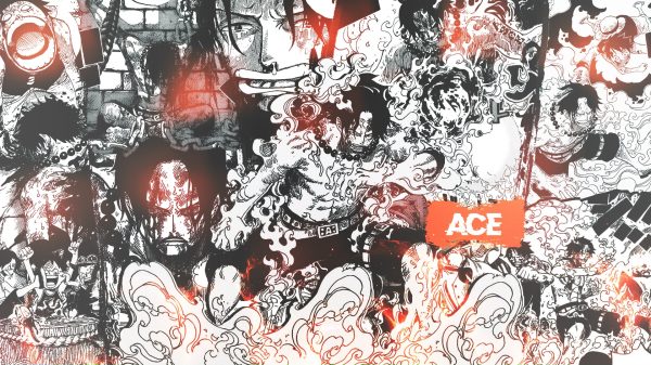 One Piece, anime, artwork One Piece 4K