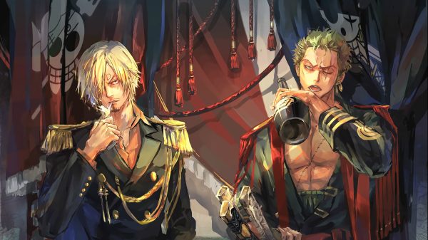 One Piece, Sanji, Roronoa Zoro One Piece 4K