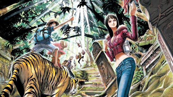 Straw Hat Pirates, Nami (One Piece), Usopp Manga 4K