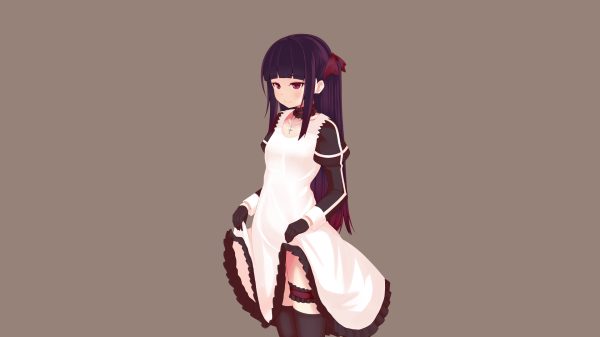 Ore no Imouto ga Konnani Kawaii Wake ga Nai, anime girls, red eyes Anime 4K
