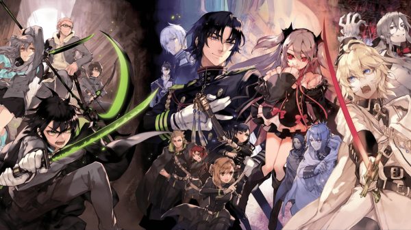 Owari No Seraph, anime girls, manga Anime Girls 4K