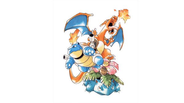 Pokémon, Blastoise, Charizard (Pokemon) Simple Background 4K