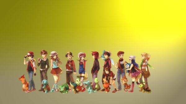 Pokémon, Red (Pokémon), Squirtle Manga 4K