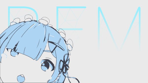 Rem (Re:Zero), anime girls, Re:Zero Kara Hajimeru Isekai Seikatsu Anime Girls 4K