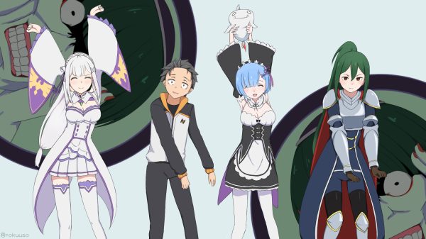 Re:Zero Kara Hajimeru Isekai Seikatsu, anime, Emilia (Re:Zero)