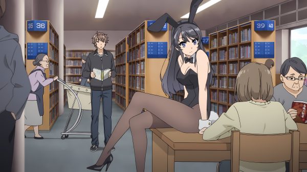 Sakurajima Mai, Seishun Buta Yarō wa Bunny Girl-senpai no Yume wo Minai, anime Anime 4K