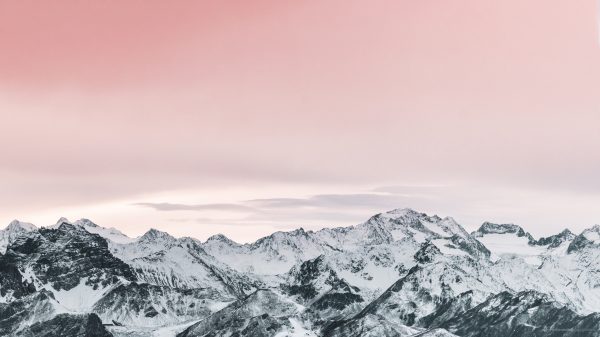 Scenery, sky, clouds Anime 4K