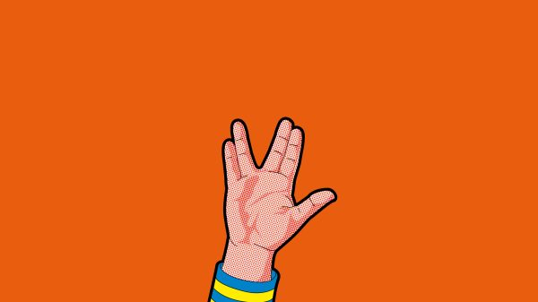 Science fiction, Spock, Live Long And Prosper Geek 4K