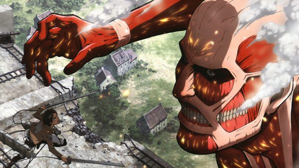 Shingeki no Kyojin, anime, Colossal Titan Manga 4K