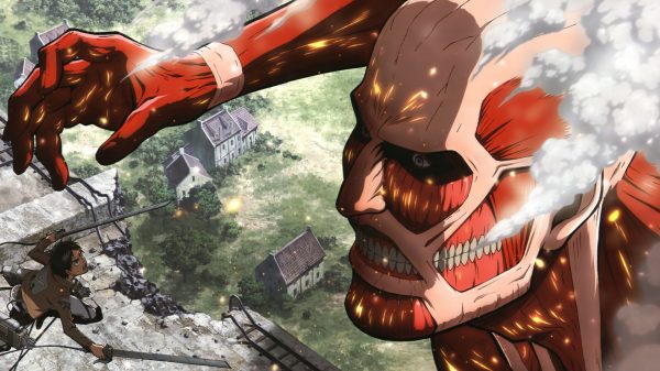 Shingeki no Kyojin, Eren Jeager, Colossal Titan Manga 4K