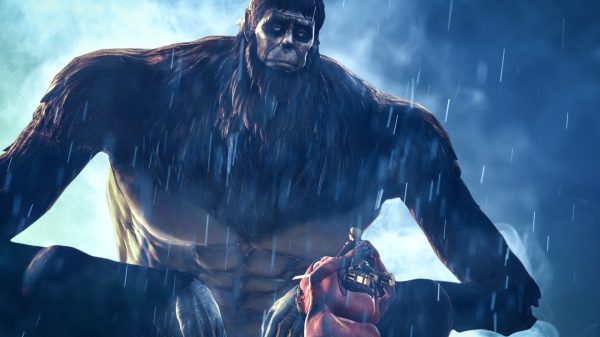 Shingeki no Kyojin, titan, rain Manga 4K