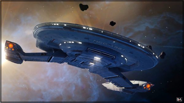 Star Trek, science fiction, spaceship Geek 4K