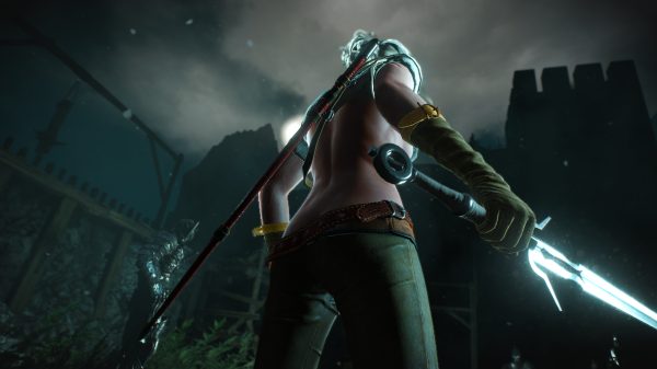 The Witcher 3: Wild Hunt, Cirilla Fiona Elen Riannon, bareback Video Game Characters 4K