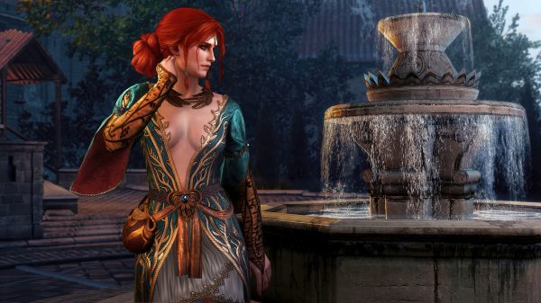The Witcher 3: Wild Hunt, Triss Merigold, digital art Gaming 4K