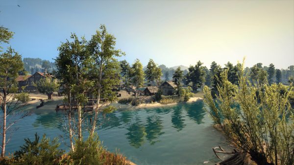 The Witcher, The Witcher 3: Wild Hunt, village Gaming 4K