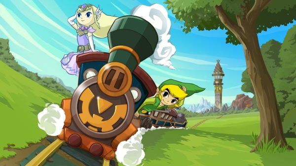 Train, Link, video games Video Game Art 4K