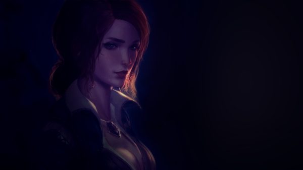 Triss Merigold, The Witcher, The Witcher 3: Wild Hunt Video Game Characters 4K