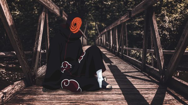 Uchiha Obito, Naruto (anime), bridge Anime Boys 4K