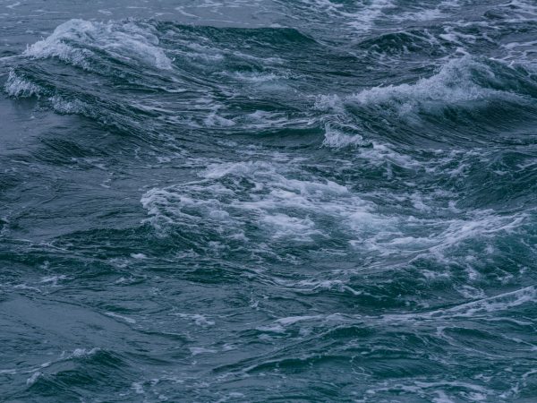 Vibrant ocean waves in motion, showcasing nature's dynamic and powerful aquatic scenery. Nature 4K