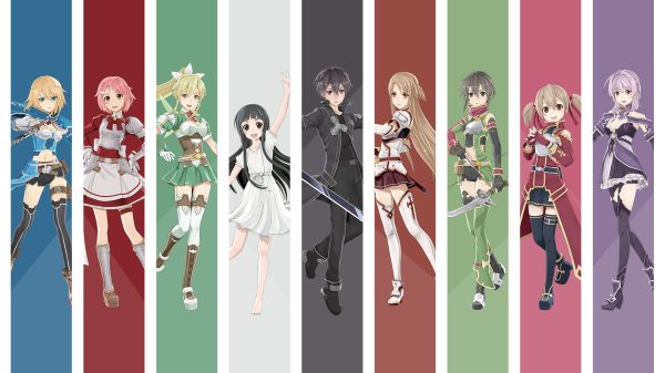 Anime girls, Sword Art Online, Asada Shino Anime Girls 4K