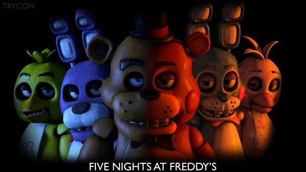 Five Nights at Freddy's, terror, video game horror Video Games 4K