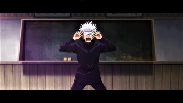 Jujutsu Kaisen, Satoru Gojo, white hair Jujutsu Kaisen 4K