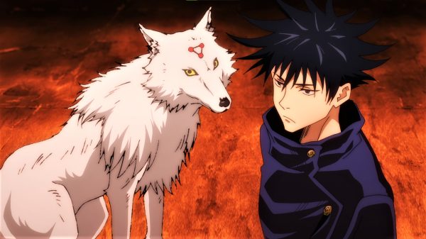 Jujutsu Kaisen, dog, wolf Jujutsu Kaisen 4K