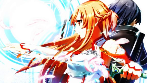 Sword Art Online, orange hair, anime girls Anime Girls 4K