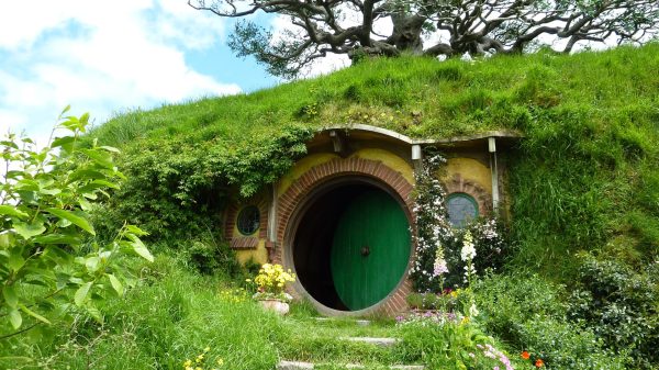 Nature, landscape, house Geek 4K