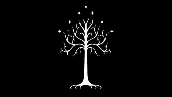 Movies, The Lord of the Rings, minimalism Simple Background 4K