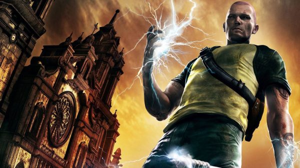 Video games, inFamous, video game art Video Games 4K