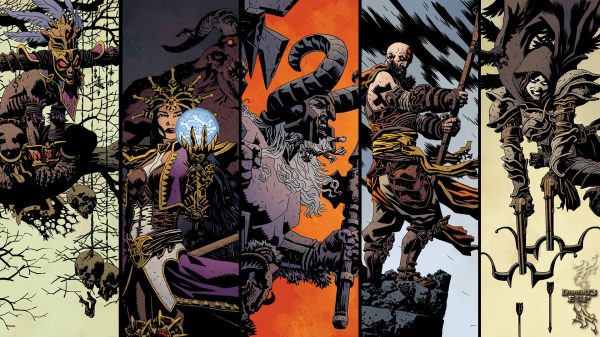 Diablo III, PC gaming, collage Video Games 4K
