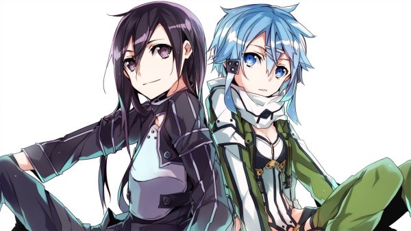 Sword Art Online, Asada Shino, Kirigaya Kazuto M9000 Avatar (Sword Art Online) Anime Girls 4K