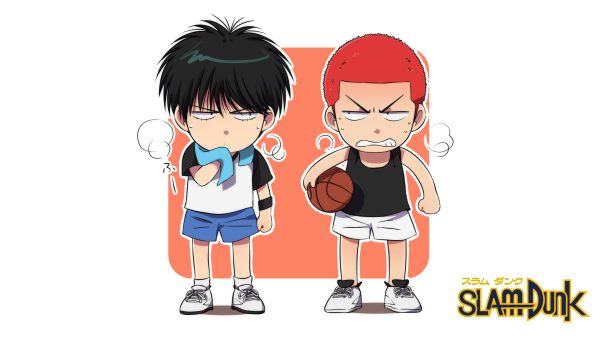 Slam Dunk (anime), basketball, comic art Manga 4K
