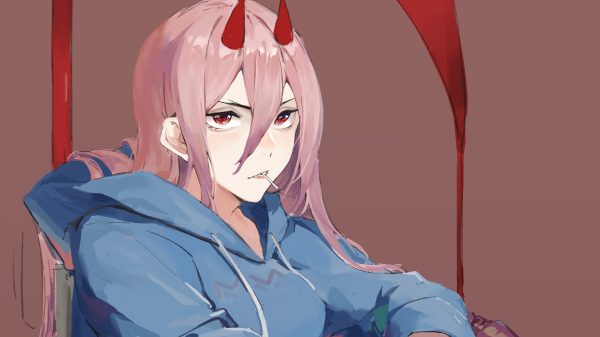 Chainsaw Man, manga, drawing Manga 4K