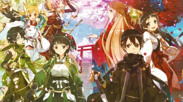 Anime, anime girls, Sword Art Online Anime Girls 4K