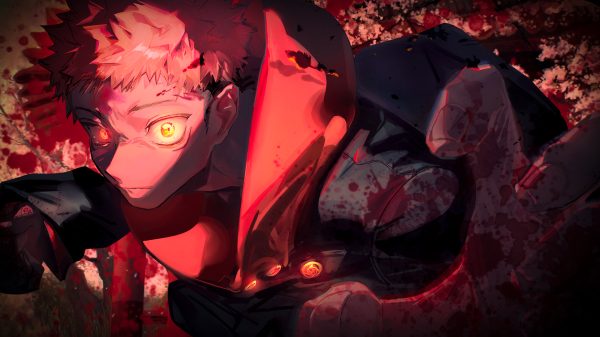 Yuji Itadori, Jujutsu Kaisen, anime boys Jujutsu Kaisen 4K