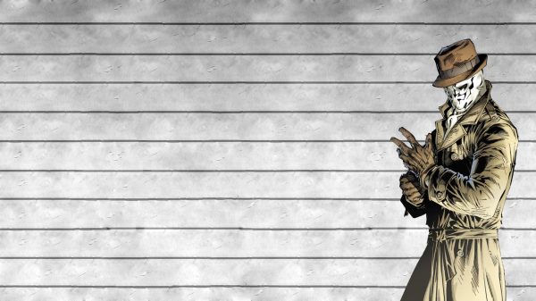 Watchmen, Rorschach, drawing Manga 4K