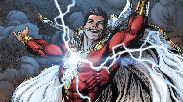 DC Comics, Shazam, comic art Manga 4K