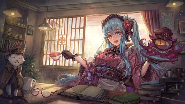 Anime, anime girls, Yahiro Anime Girls 4K