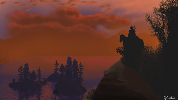 Video games, video game art, The Witcher Video Games 4K