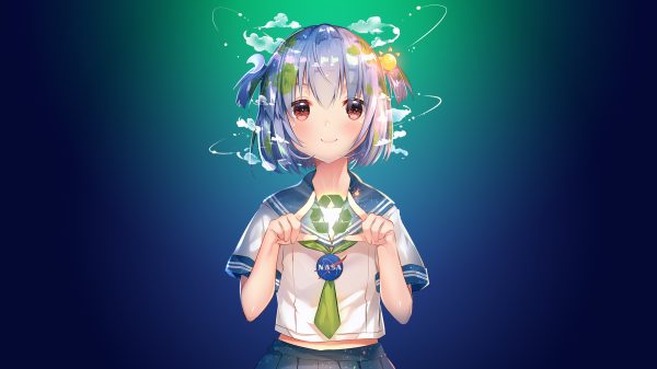 Anime girls, artwork, anime Anime Girls 4K