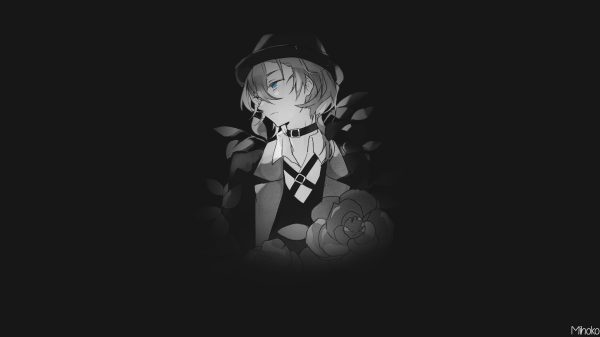 Anime, anime girls, gray Anime Girls 4K