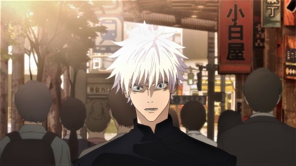 Jujutsu Kaisen, Satoru Gojo, white hair Jujutsu Kaisen 4K