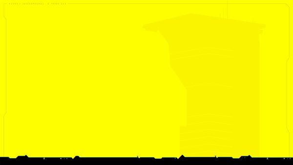 Cyberpunk, Cyberpunk 2077, yellow background Cyberpunk 2077 4K